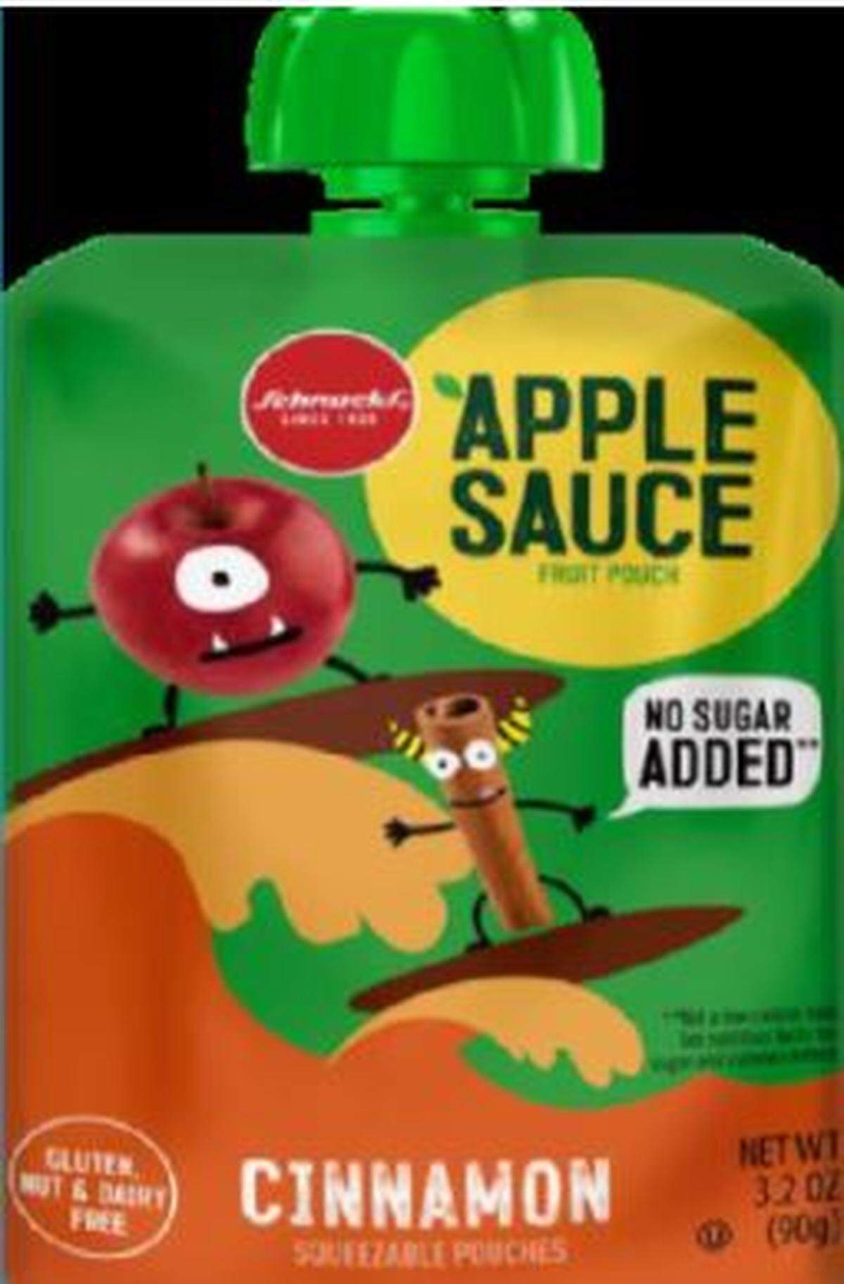 Schnucks Cinnamon-Flavored Applesauce