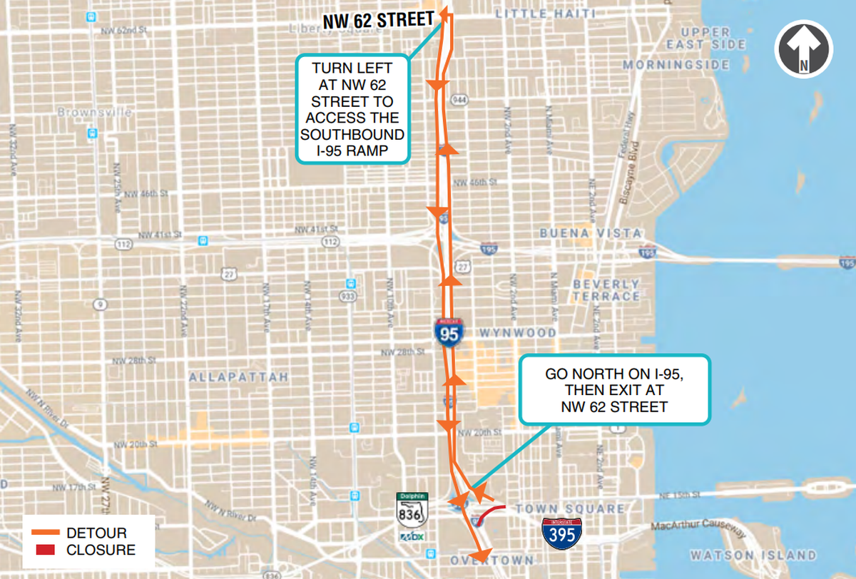 Map of the corridor.