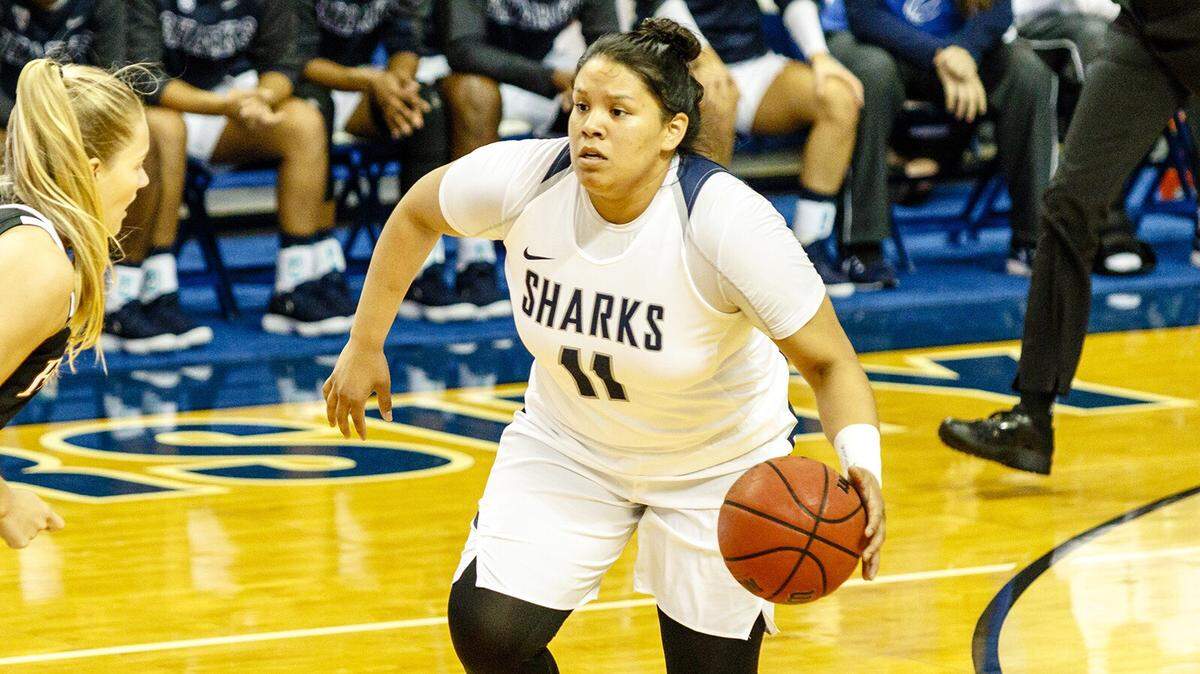 Nova Southeastern University guard Skyla Osceola.