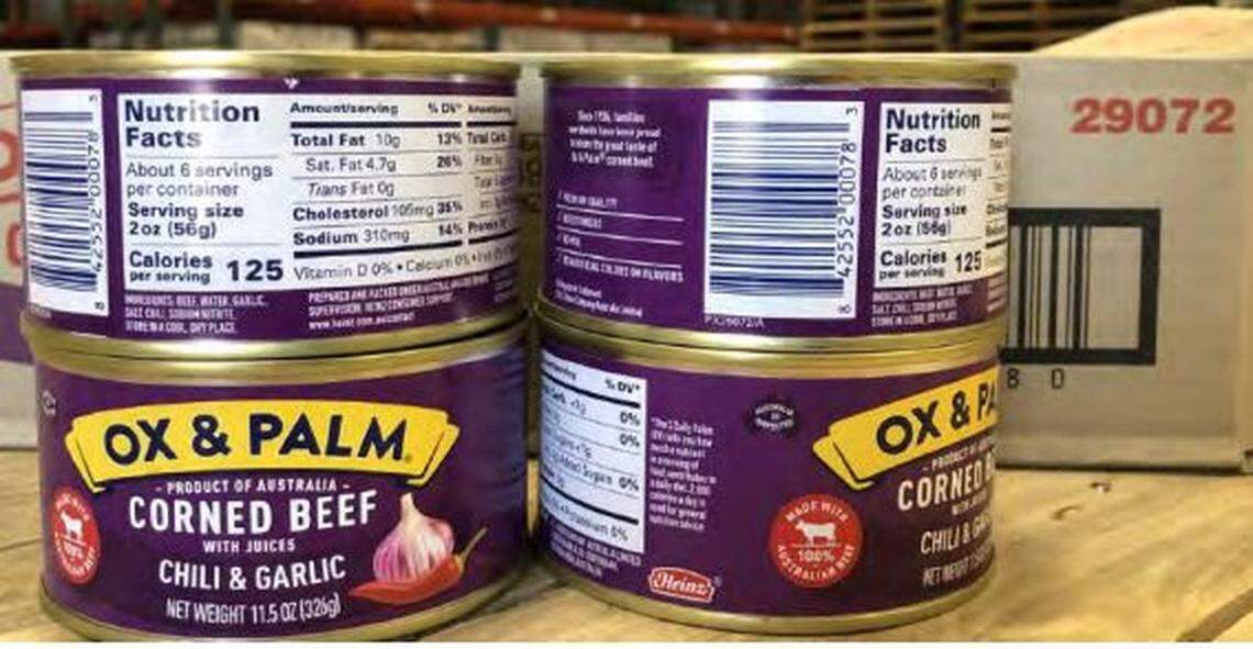 Ox & Palm Corned Beef with Chili & Garlic