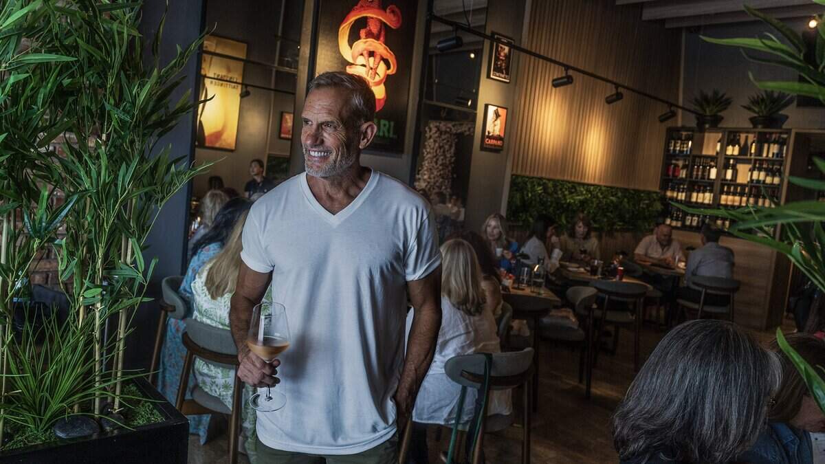 Restauranteur Marcelo Chopa posed in the dinning room of his recently opened Casa Vialetto Italian restaurant, in Coral Gables after closing Caffe Vialetto, (he co-owned) last summer, on Tuesday June 09, 2026.