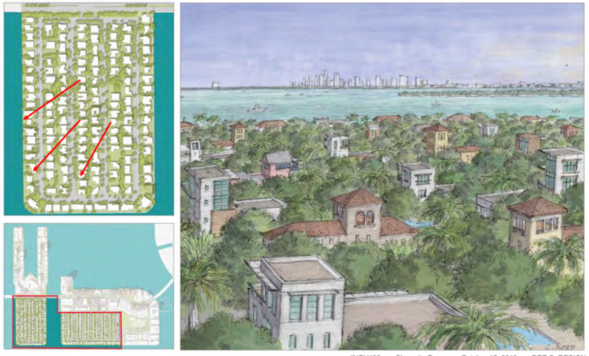 One way to encourage North Bay Village single-family owners to elevate their homes: small observation towers.