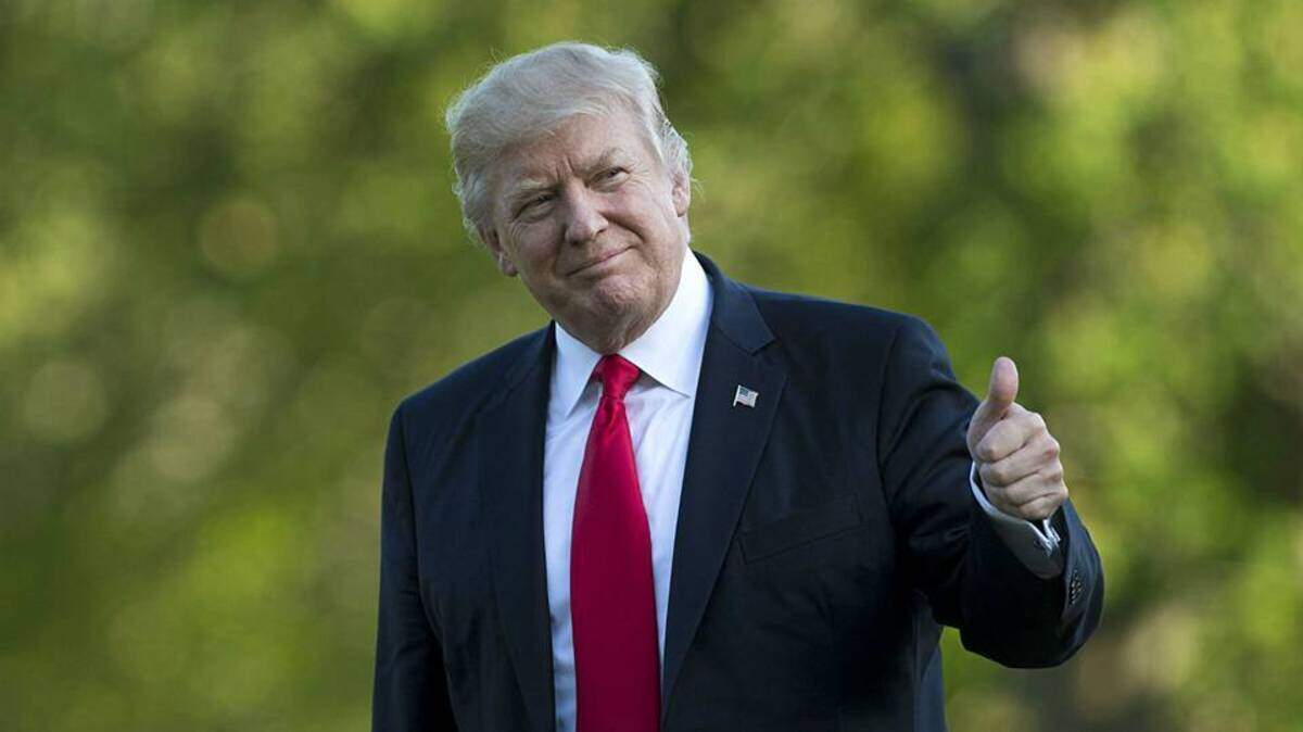 El presidente de EEUU, Donald Trump.