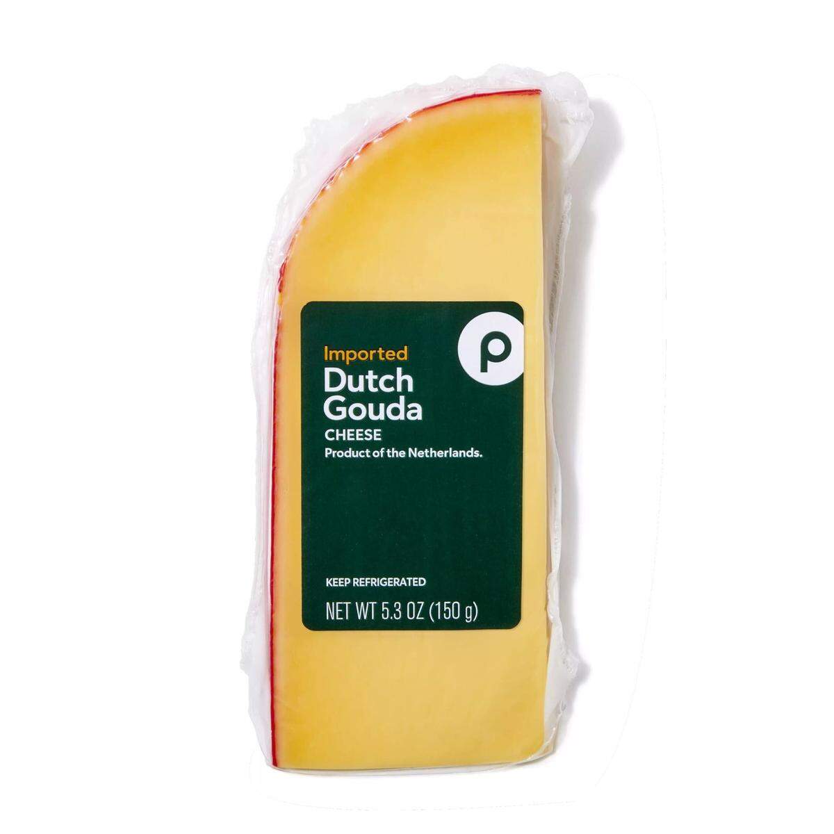 Customers can taste Publix brand Dutch Gouda Cheese at a National Cheese Day-themed free food tasting of this item and other cheeses at 11 a.m.-3 p.m. Saturday, Jan. 18, 2025, at all Publix locations.