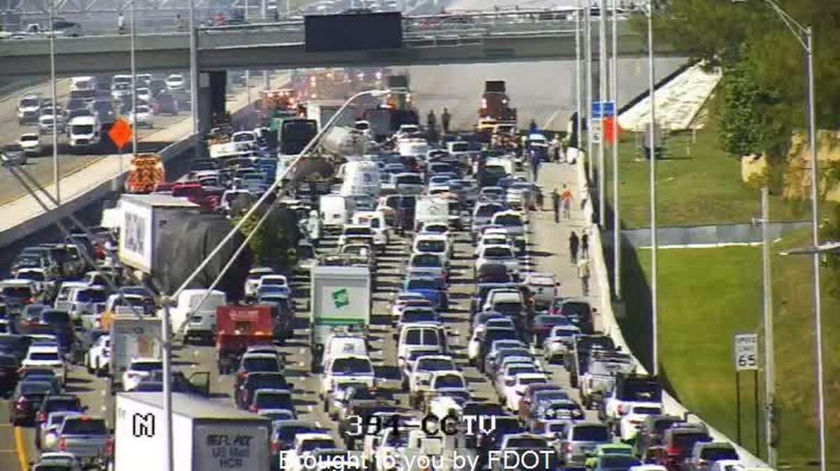 View from a FDOT traffic camera at 4:31 p.m.
