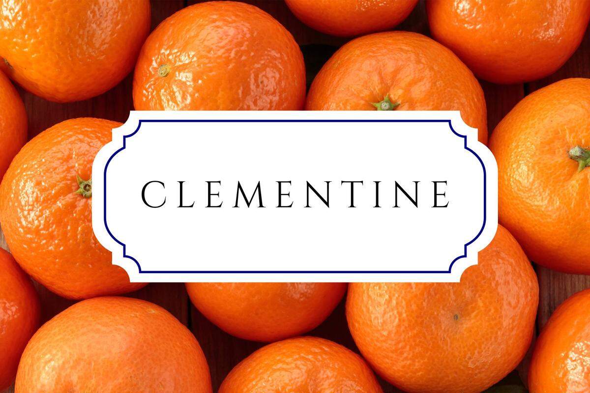 botanical baby names clementine