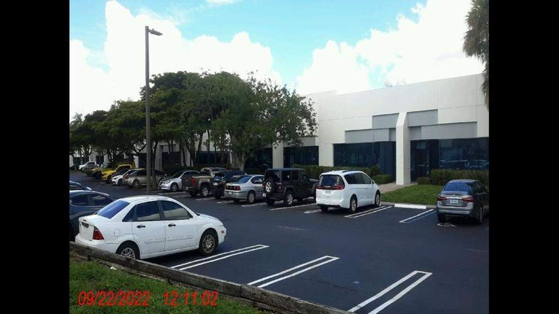Several Shawn Thompson companies, including Fresh Start Moving and Storage and Small Move Movers, listed 3635 Park Central Blvd. North in Pompano Beach as their address.