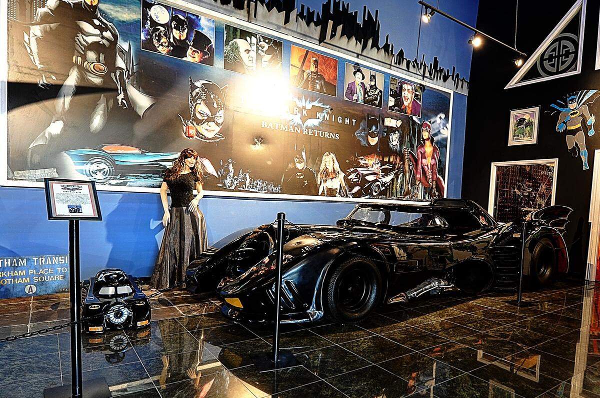 See the Batmobile, classic cars, and over 2,000 rare vehicles in themed galleries.