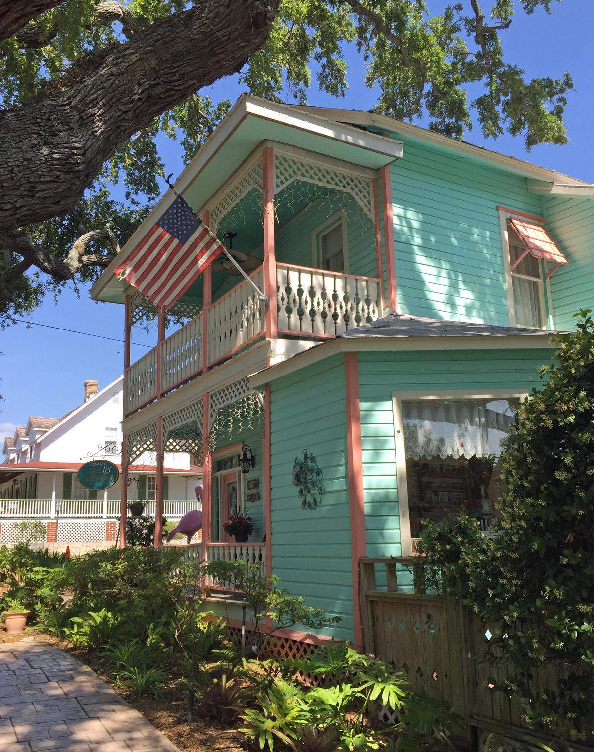 Cedar Key Bed & Breakfast dates to 1880.