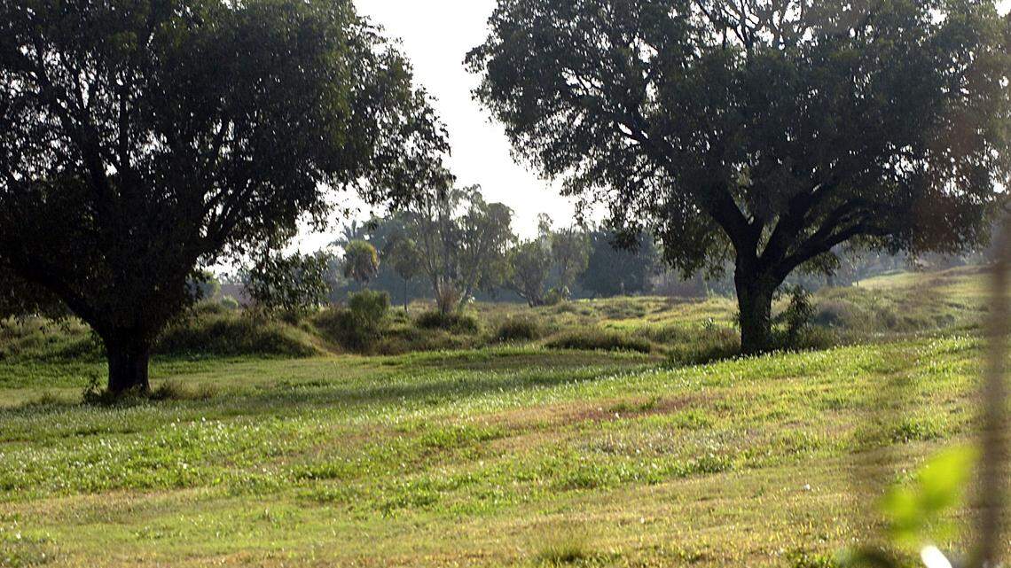 The Calusa golf course in 2012, a year after it closed.