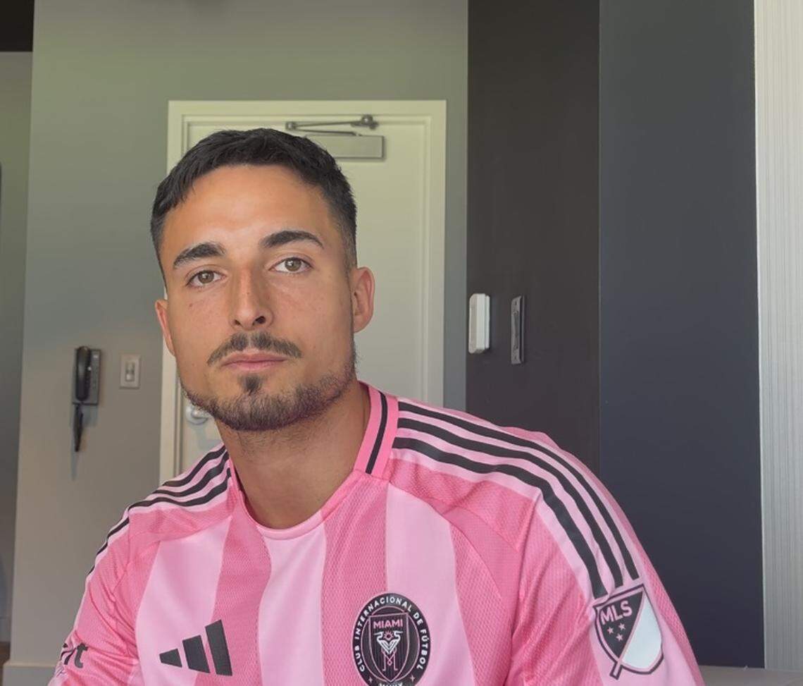 Inter Miami defender Gonzalo Lujan.