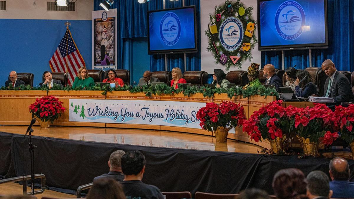 A handful of candidates have already filed to run for five seats on the Miami-Dade County School Board, including two held by Gov. DeSantis appointees. The election will be Aug. 20, 2024.