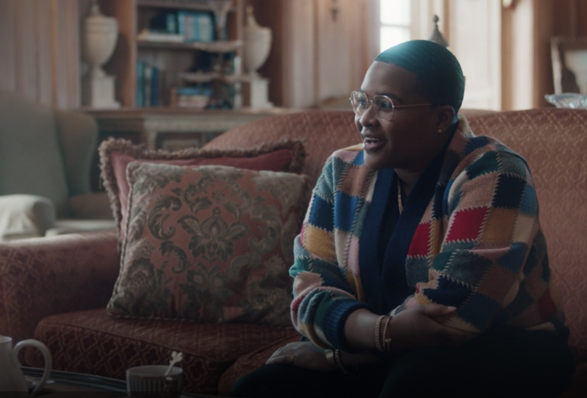 A screenshot from HBO Max’s new comedy series “PAUSE with Sam Jay.”