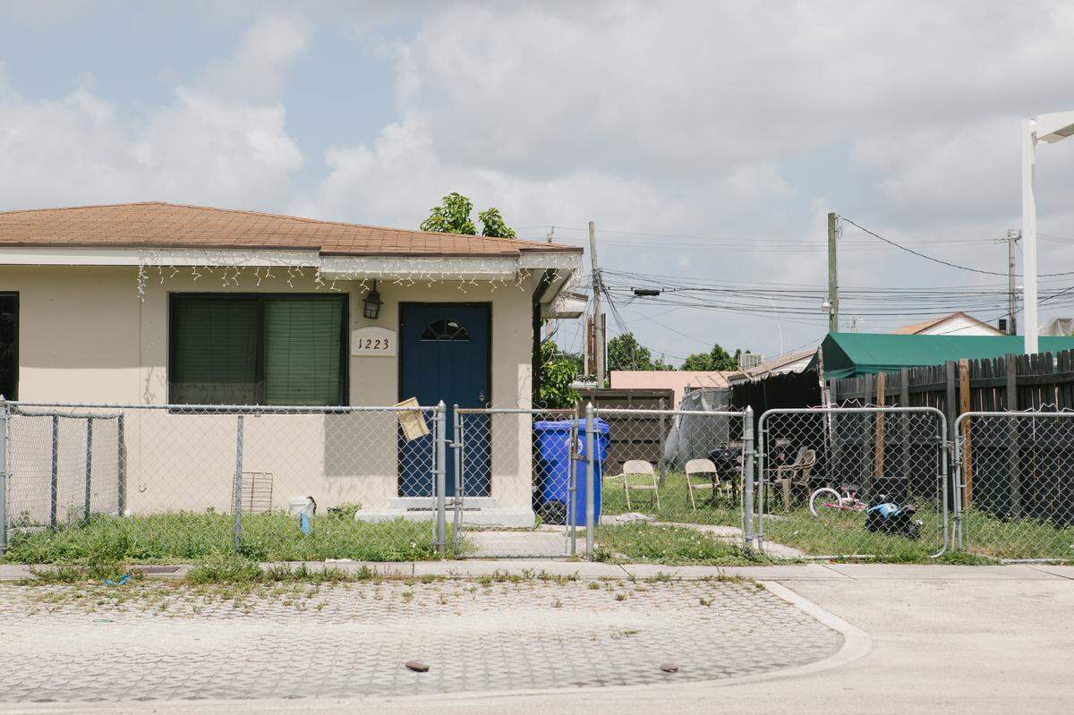 Nataly Alcantara and her family were robbed while living at this Miami home in November 2014. The two robbers never were charged.