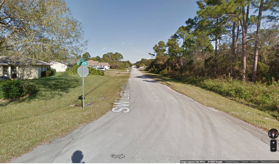 The gunfire happened around 9:45 p.m. on Oct. 23 in the 2400 block of S.W. Lafayette Street, according to the Port St. Lucie Police Department in Florida.