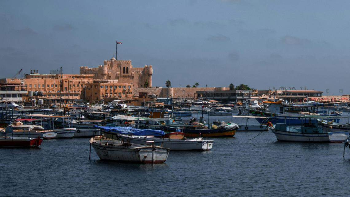 Under a temple wall along Egypt’s northern coast, the small, marble bust of a potential queen was discovered.