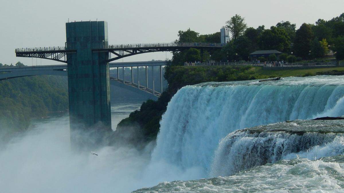 Authorities are investigating after a woman and two children went over Niagara Falls on Oct. 30, New York State Police said.