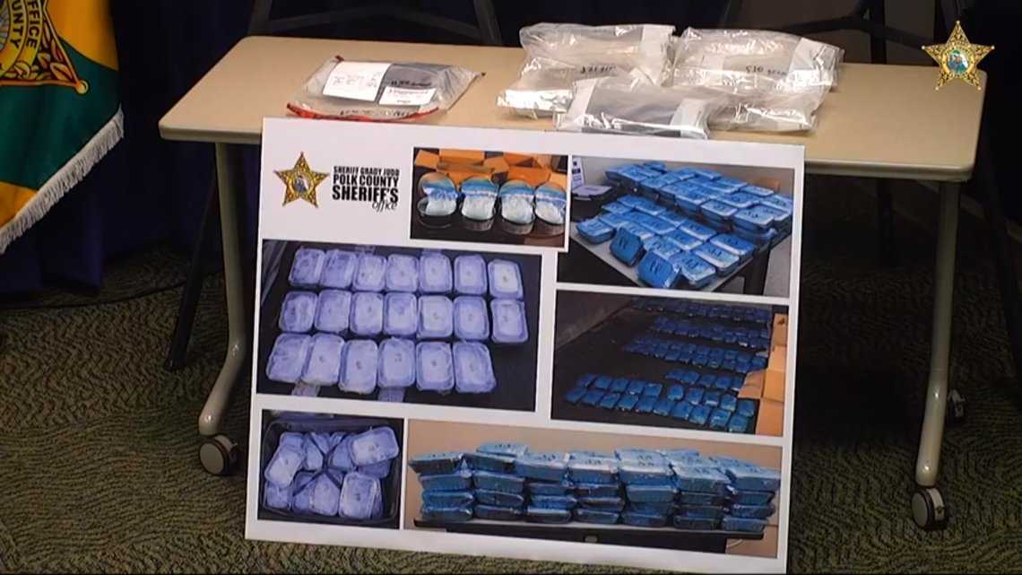 The Polk County Sheriff’s Office seized 5 1/2 kilos of heroin during Operation Trifecta, the largest heroin seizure in Polk County.