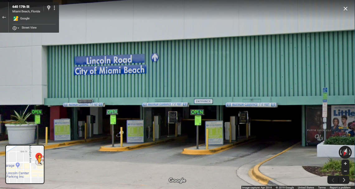 The 17th Street and Pennsylvania Avenue garages are the closest to Lincoln Road’s mall.
