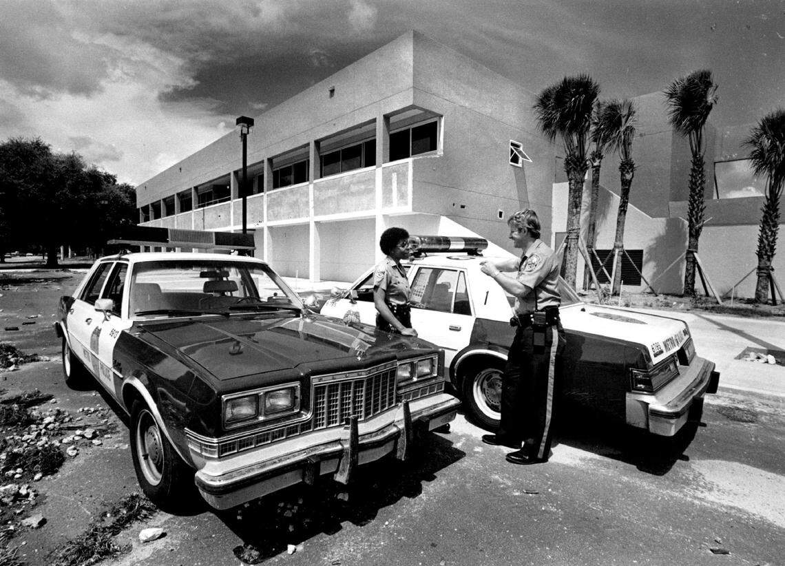 In 1984, a new county police station serving the Miami Lakes area.