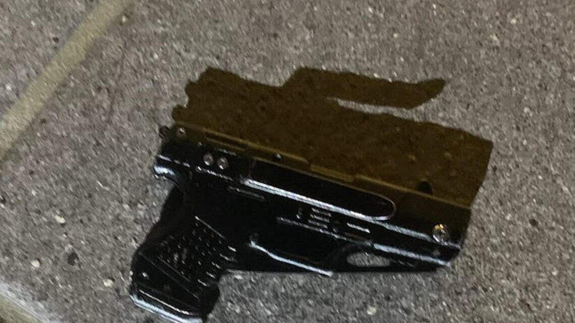 Police officer shoots a man at The Falls. Cops say he had a knife made to look like a gun