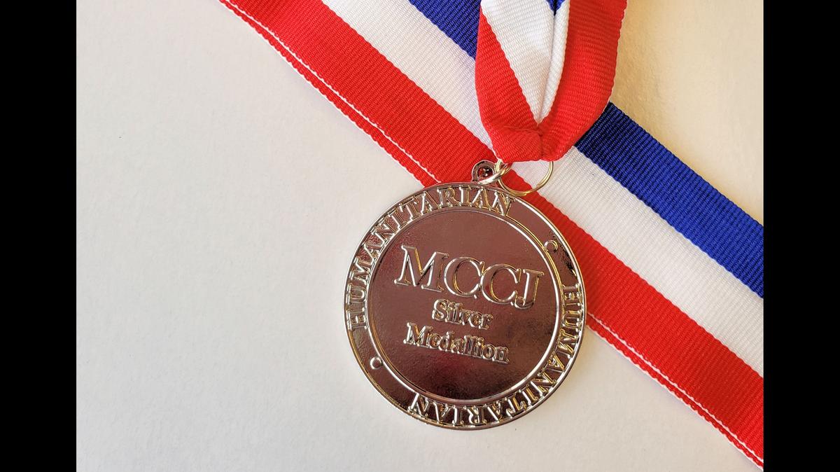 For 77 years, the Humanitarian Silver Medallion has been presented by MCCJ to South Florida leaders who work to make a difference for all people in our communities.
