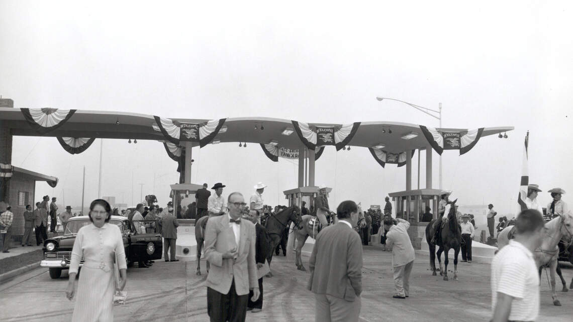 This is what Florida’s Turnpike looked like the day it opened in  1957