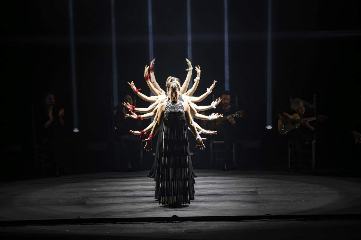 Flamenco dancer Sara Baras in “Vuela.”