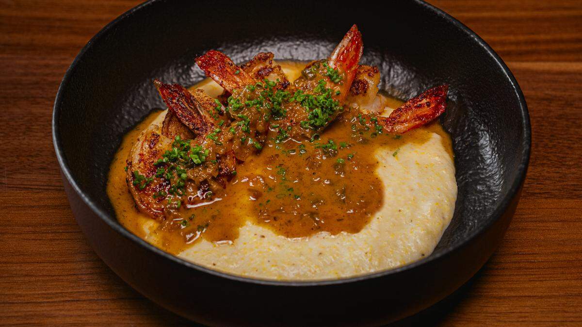 Shrimp & Grits by Kwame Onwuachi