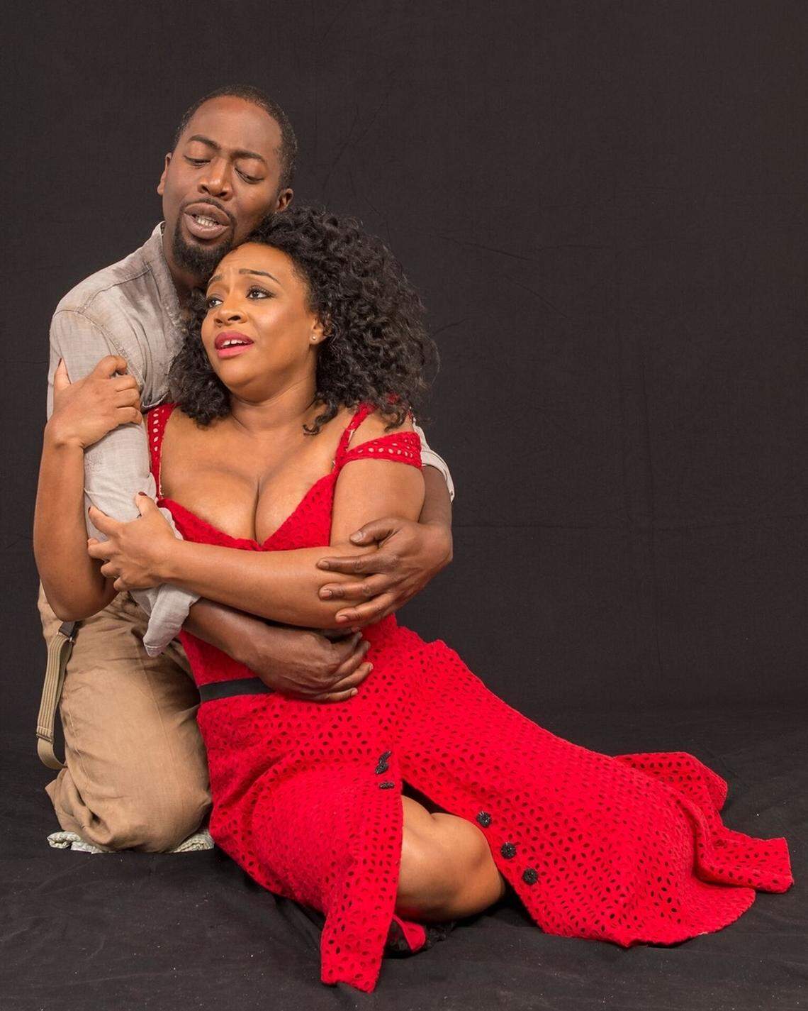 Neil Nelson and Brandie Sutton play the title characters in ‘Porgy and Bess.’