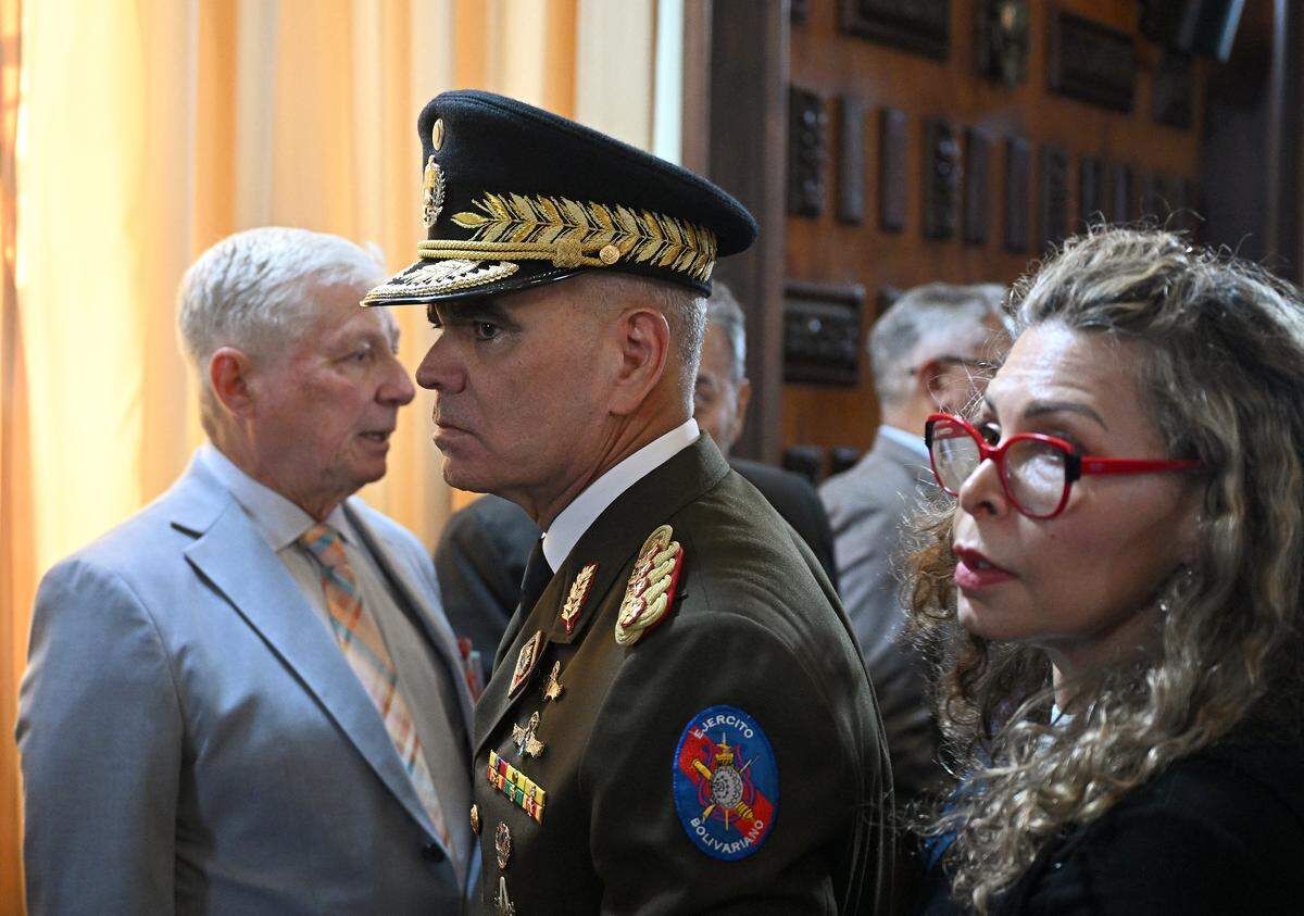 Venezuelan Defense Minister Vladimir Padrino Lopez.