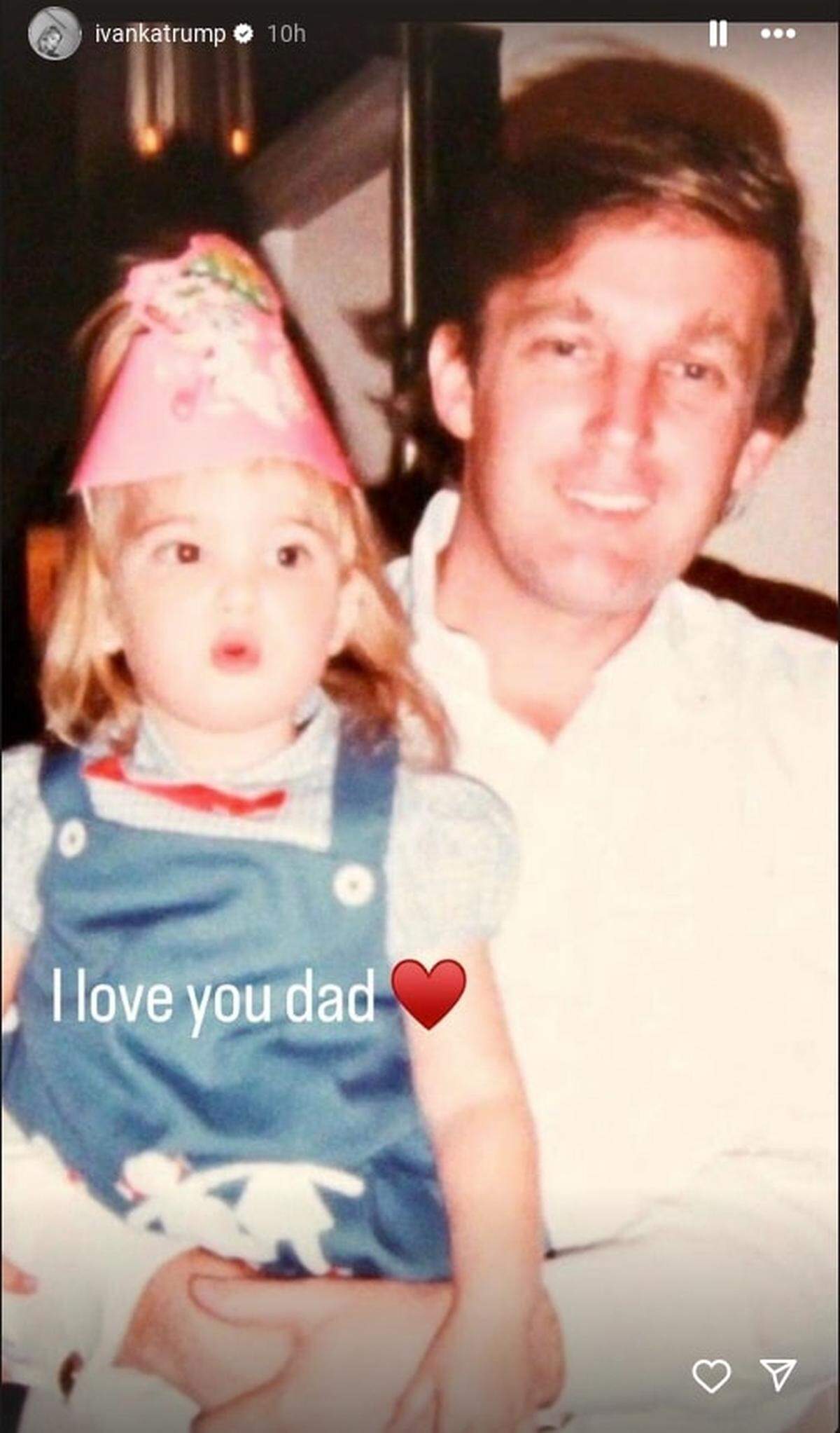 Ivanka Trump with Donald Trump/Ivanka Trump Instagram