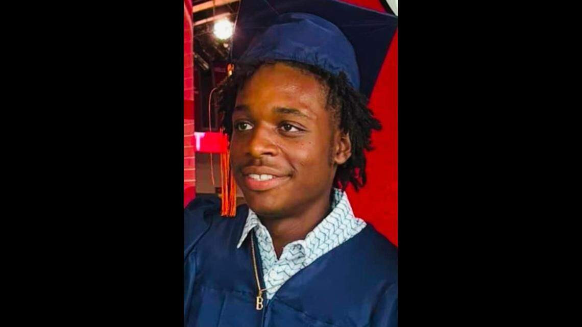 This provided photo shows La’Tavion Jashun Johnson, 18, who was killed in a shooting at Tuskegee University in Alabama.