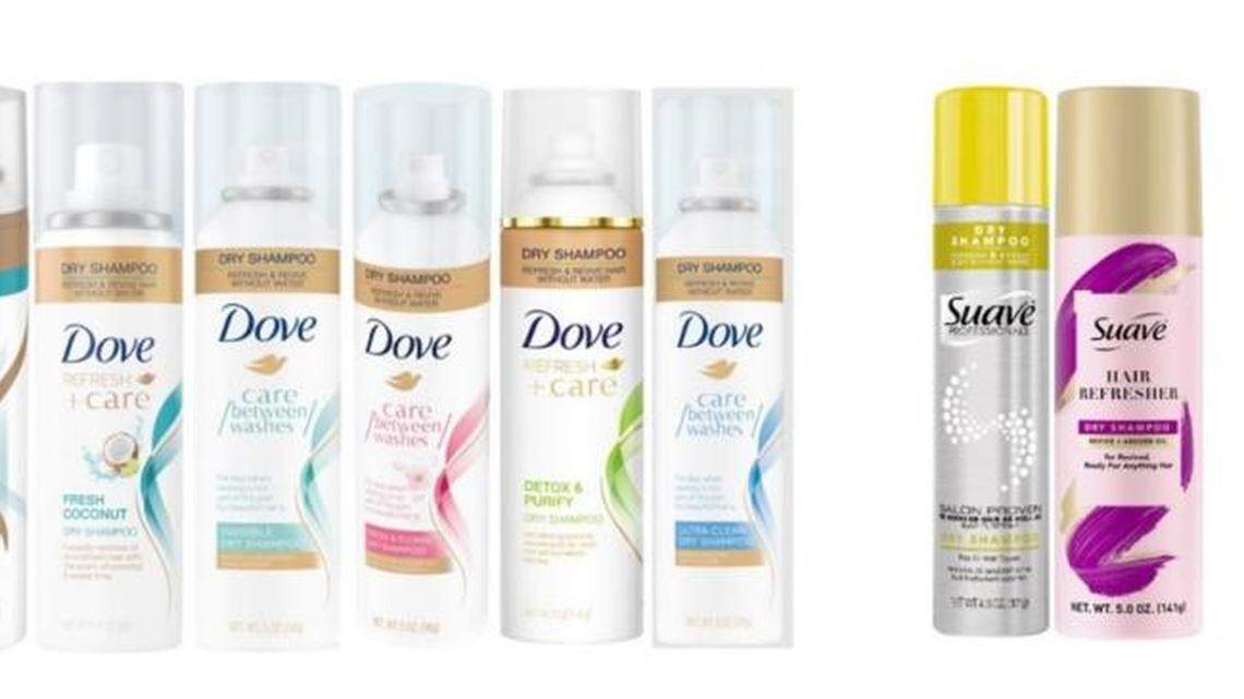 Dove, Suave and other shampoo brands recalled for possibly elevated carcinogen levels