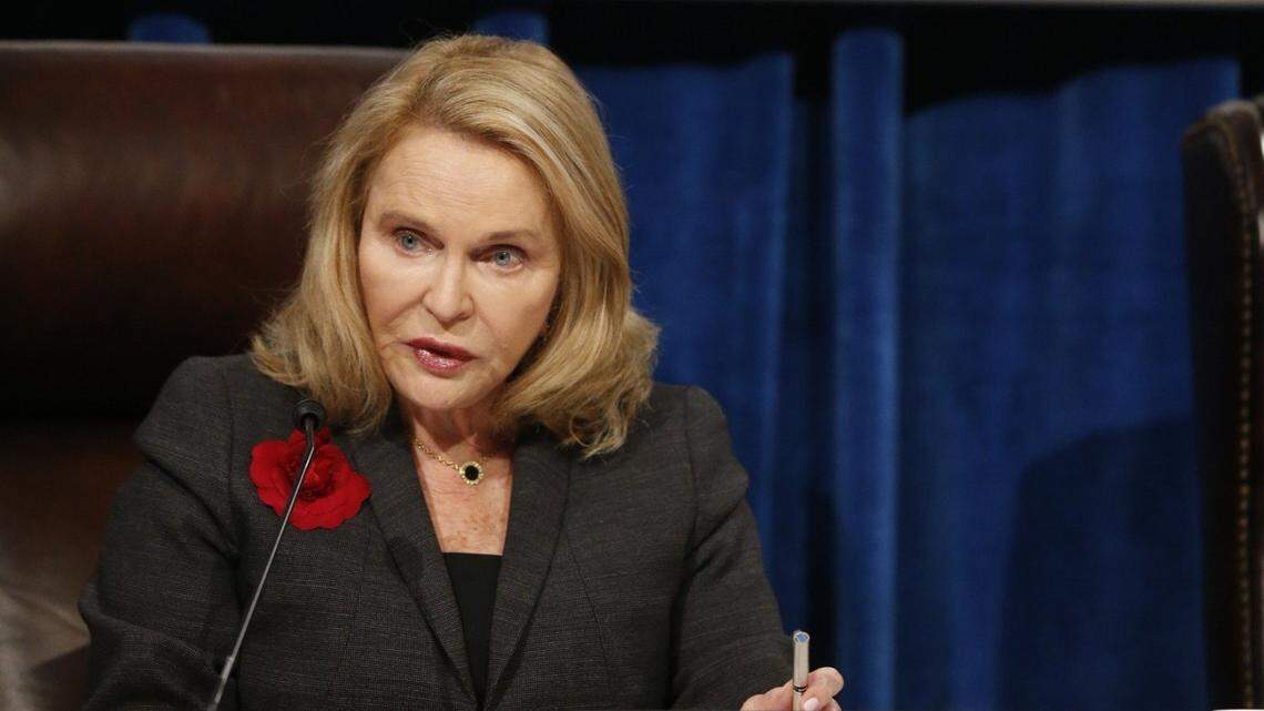 Miami-Dade School Board member, Perla Tabares Hantman of District 4, during a school board meeting on Wednesday, July 13, 2016.