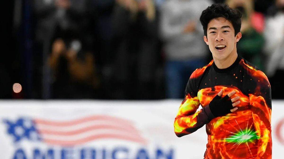 Nathan Chen is a three-time U.S. world figure skating champion. He’s the one to watch at the Winter Olympics in Beijing, China.