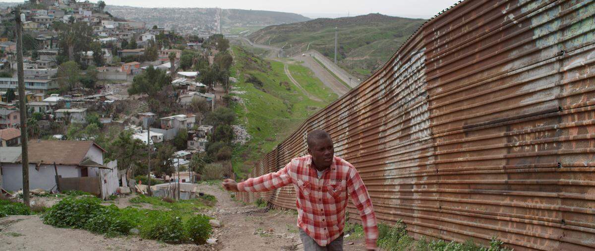 Two Haitian migrants are stuck at the U.S.-Mexico border in the documentary ‘Chèche Lavi,’ which screens at 8 p.m. Saturday at the Little Haiti Cultural Complex.