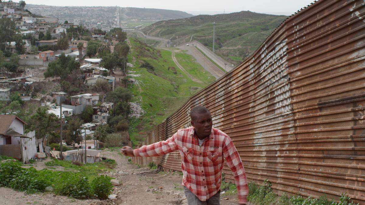 Two Haitian migrants are stuck at the U.S.-Mexico border in the documentary ‘Chèche Lavi,’ which screens at 8 p.m. Saturday at the Little Haiti Cultural Complex.