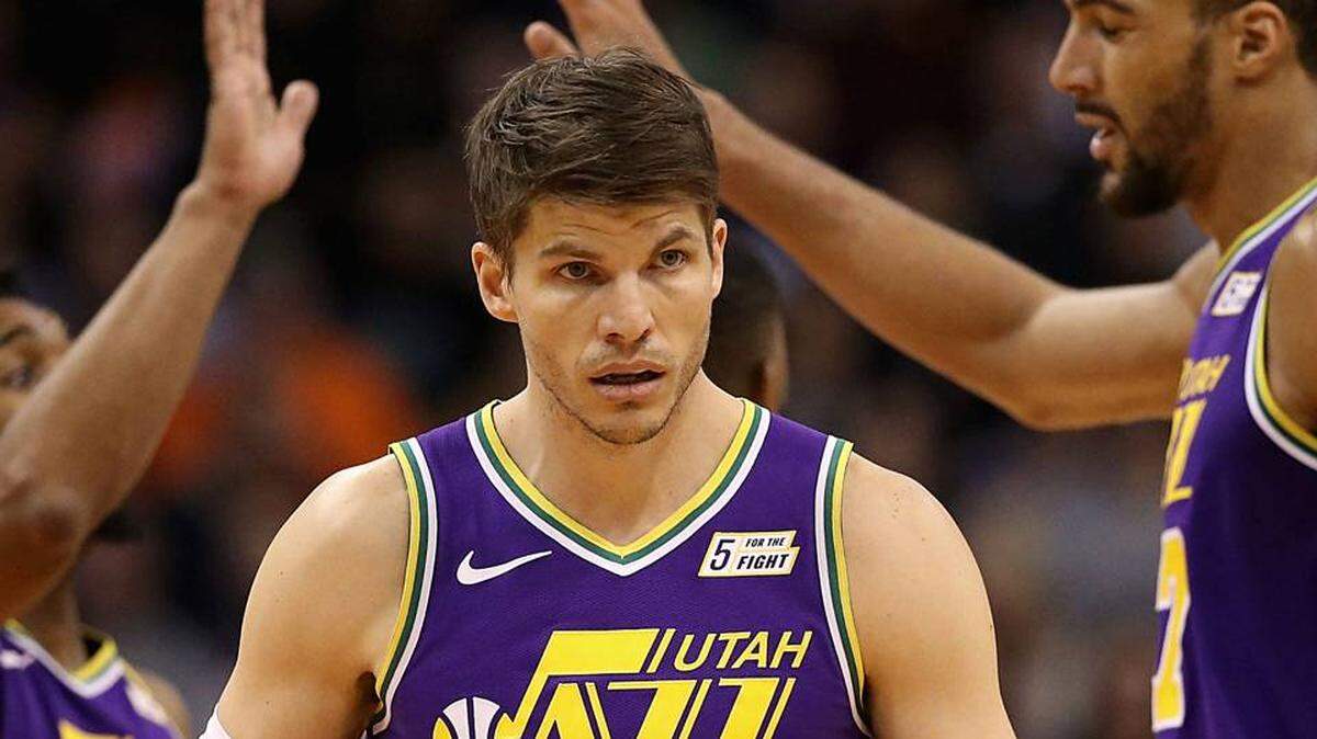 Kyle Korver is a forward with the Utah Jazz.