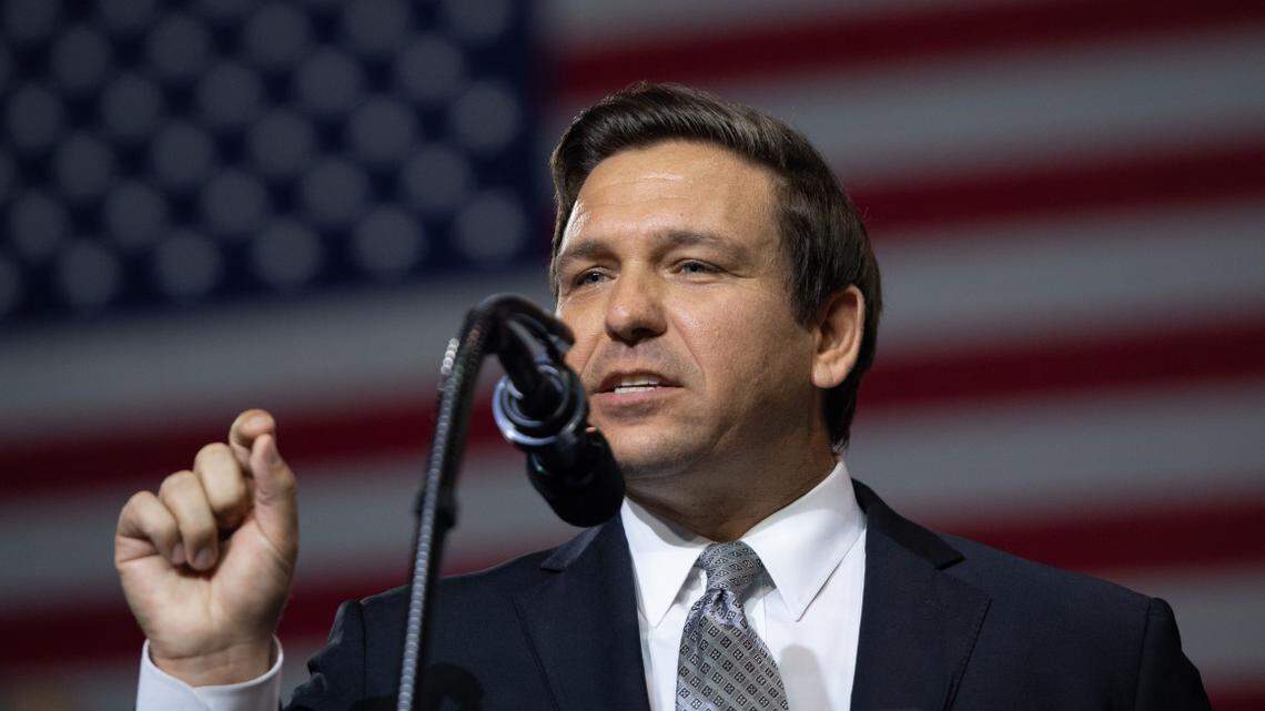 Florida’s Gov. DeSantis has targeted social-media websites that he says stifle conservative voices.