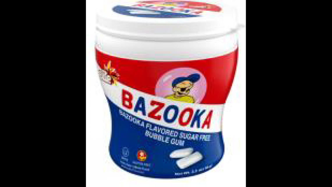 A type of Bazooka bubble gum got caught up in this recall by Strauss Israel.