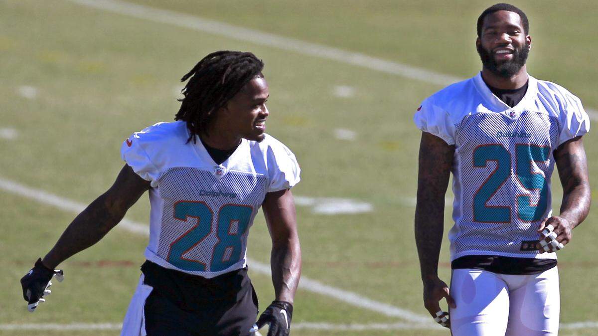 Dolphins cornerback Xavien Howard, 25, practiced all week after missing the past two games with a knee injury.