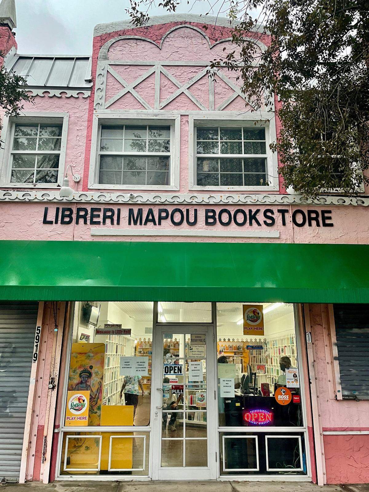 Jean-Marie “Jan Mapou” Denis owns Libreri Mapou in Little Haiti.