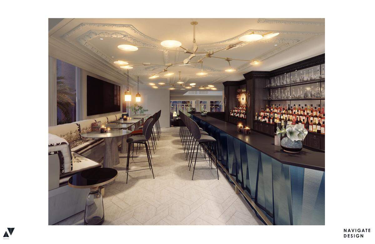 The bar at Pubblica Italiana.