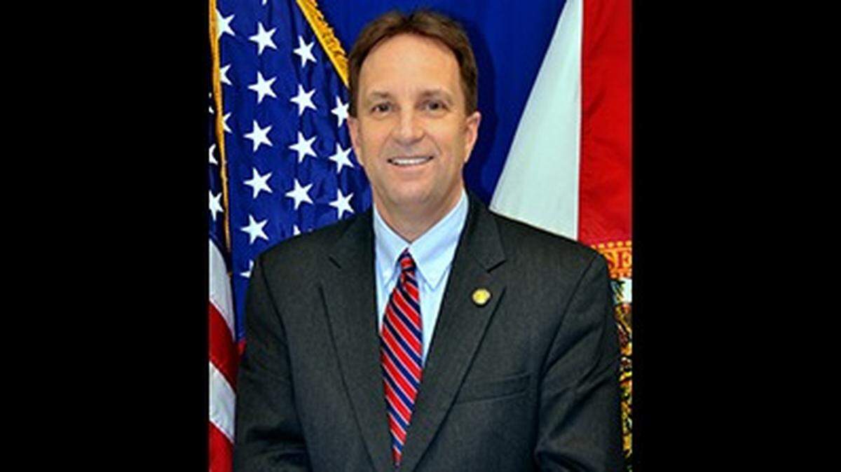Florida Department of Law Enforcement Commissioner Rick Swearingen.