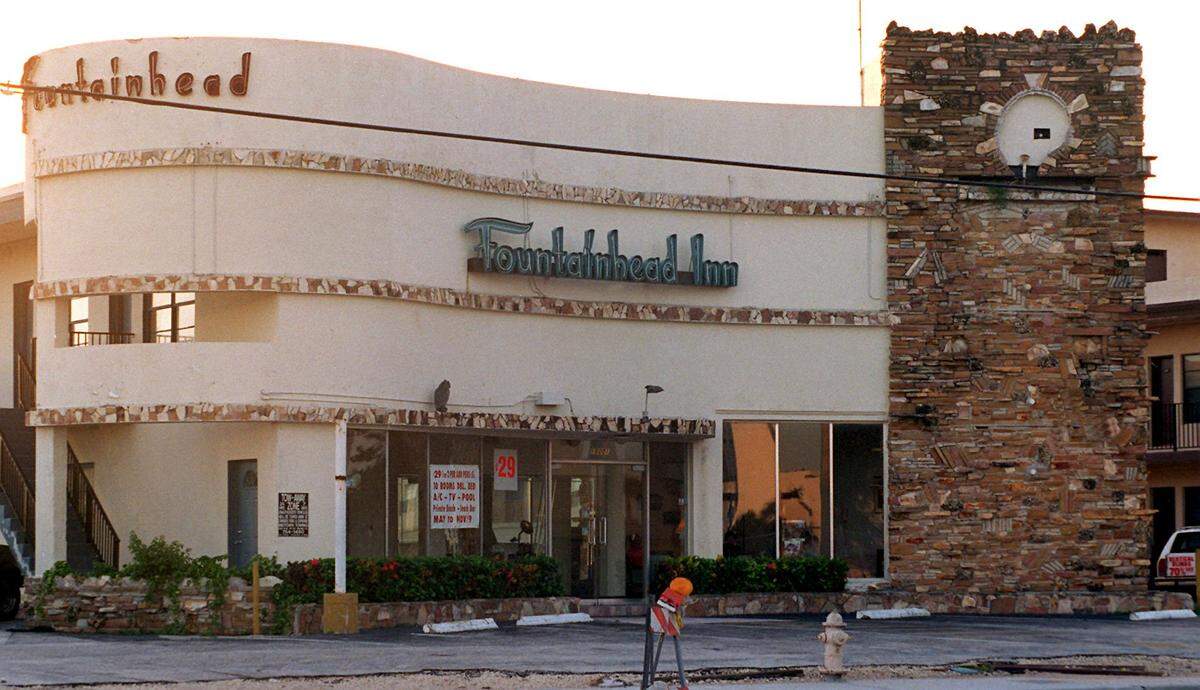 In 1995, the Fountainhead motel in Sunny Isles.