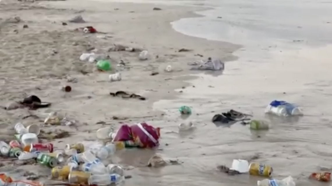 Senior ‘skip day’ turns trashy as students leave garbage behind at South Pointe Beach