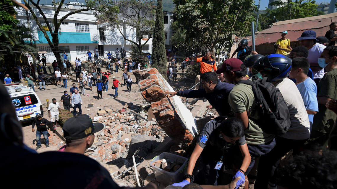 At least 111 dead after powerful magnitude 7.4 earthquake strikes Colombia