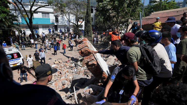 At least 111 dead after powerful magnitude 7.4 earthquake strikes Colombia