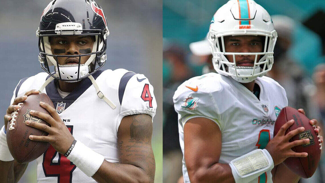 Brian Flores ‘excited’ about Tua Tagovailoa. Why that doesn’t end Deshaun Watson possibility